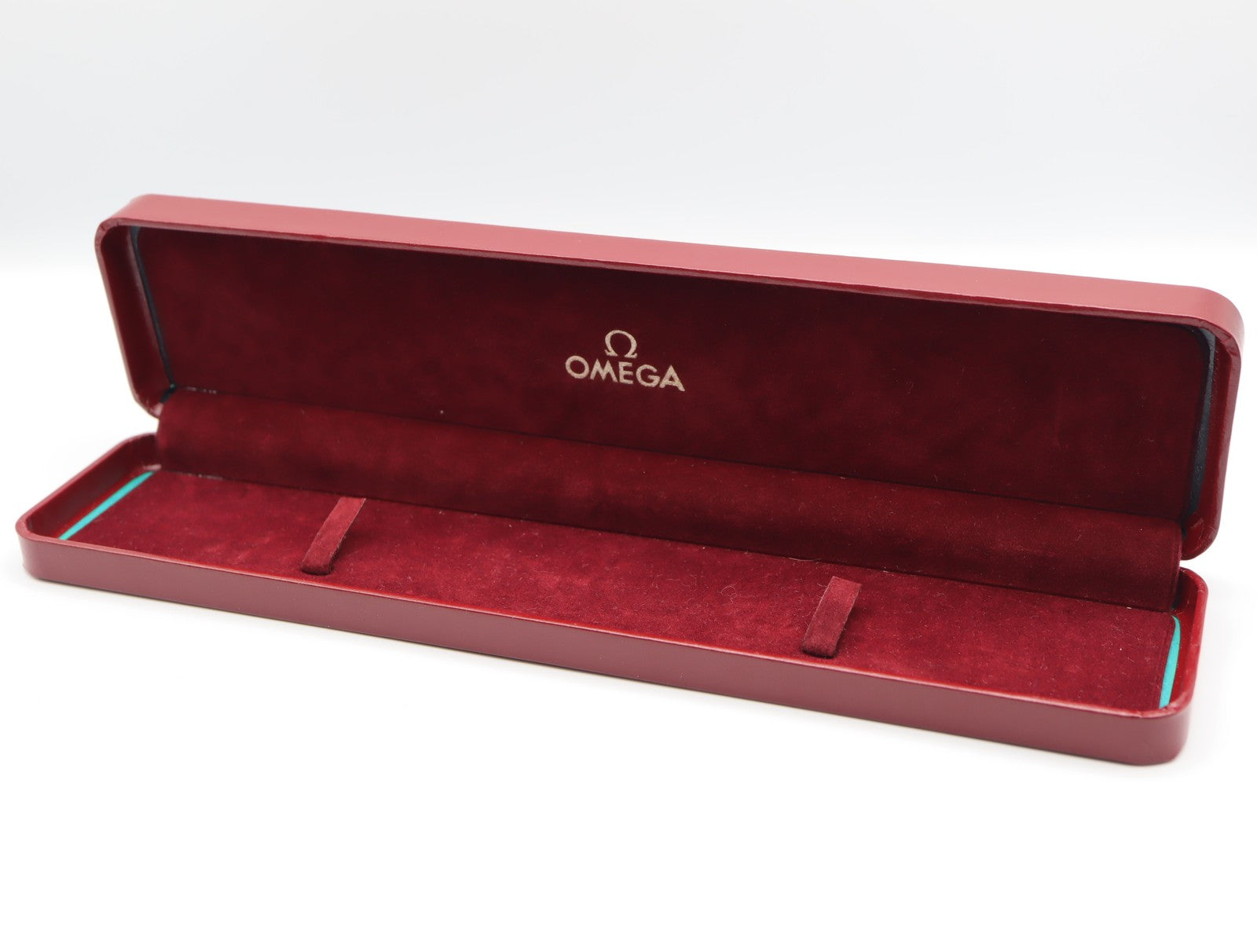 Exc+5 Omega Vintage Red Watch Box Case Only for Men's From JAPAN #1508