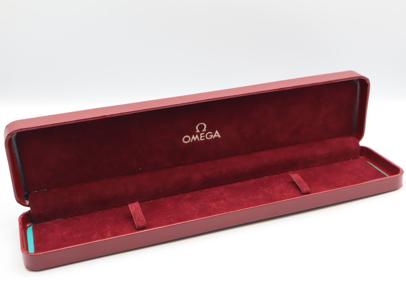 Exc+5 Omega Vintage Red Watch Box Case Only for Men's From JAPAN #1508