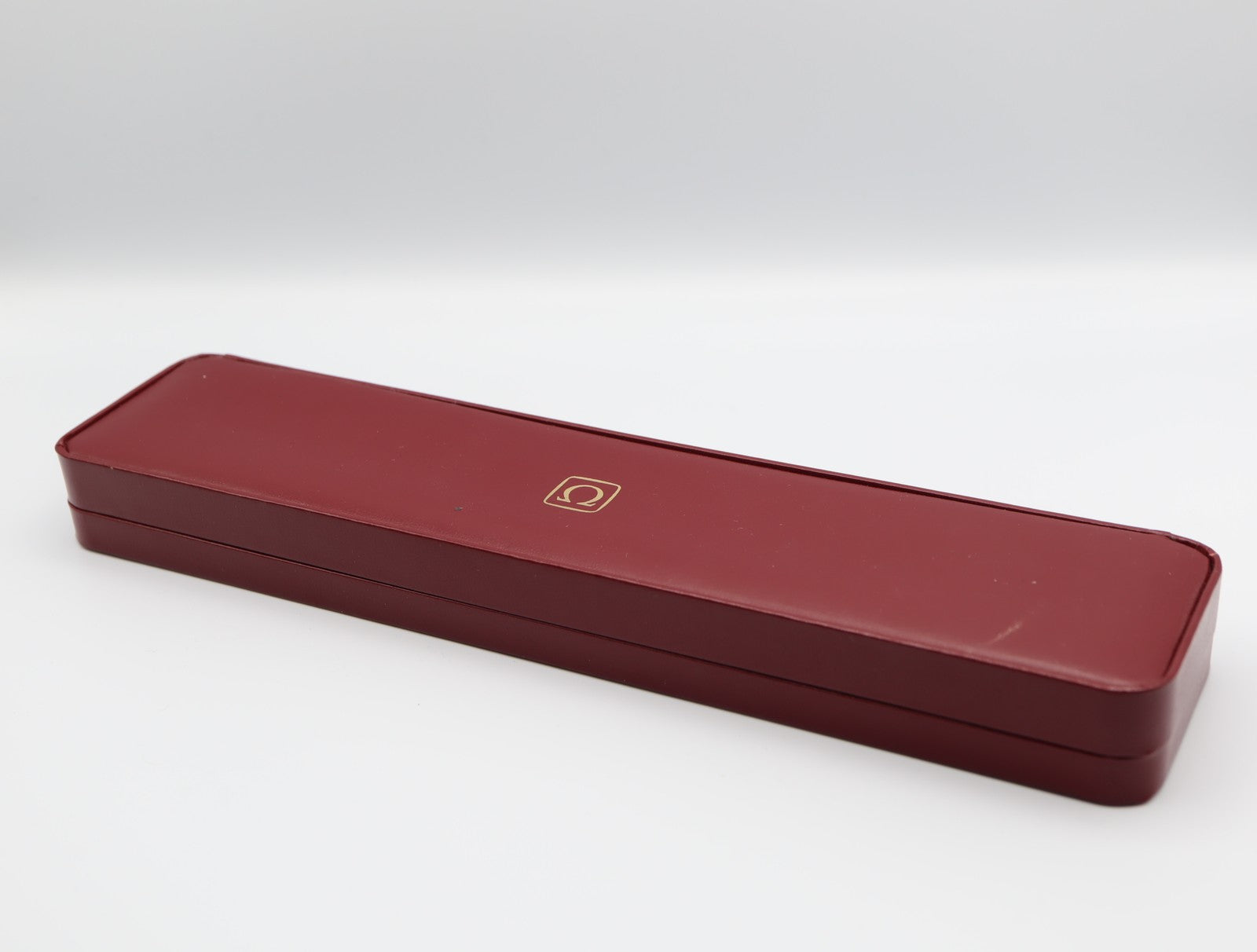 Exc+5 Omega Vintage Red Watch Box Case Only for Men's From JAPAN #1508