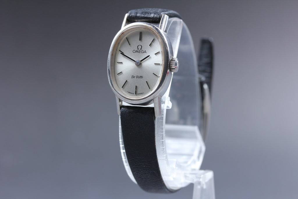 Vintage 1979 [Near MINT / Box] Omega De Ville 511.0553 18mm Manual Silver Women