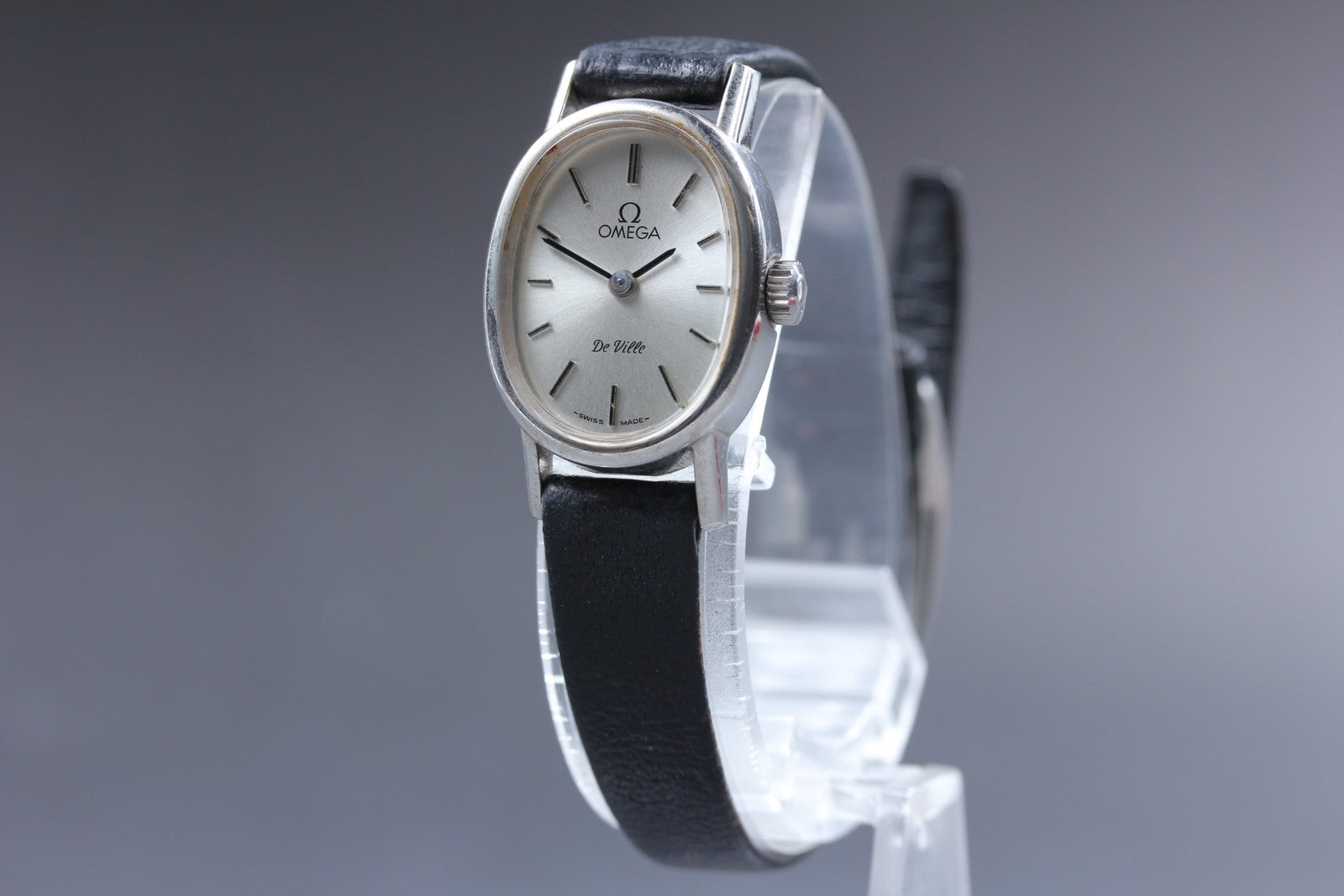 Vintage 1979 [Near MINT / Box] Omega De Ville 511.0553 18mm Manual Silver Women