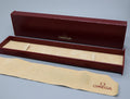 Near MINT Omega Vintage Red Watch Box Genuine Case Only From JAPAN #1217