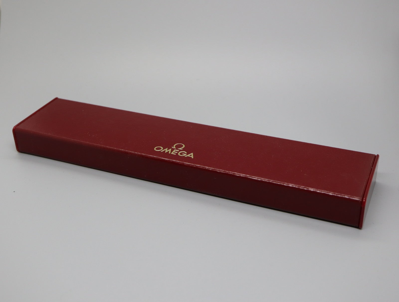 Near MINT Omega Vintage Red Watch Box Genuine Case Only From JAPAN #1217