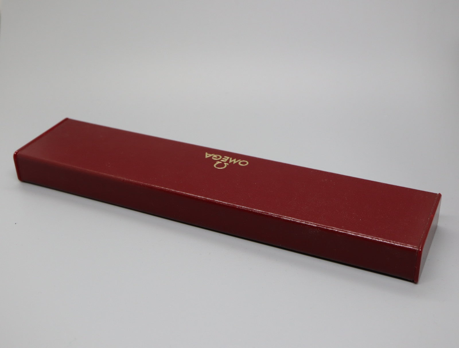 Near MINT Omega Vintage Red Watch Box Genuine Case Only From JAPAN #1217