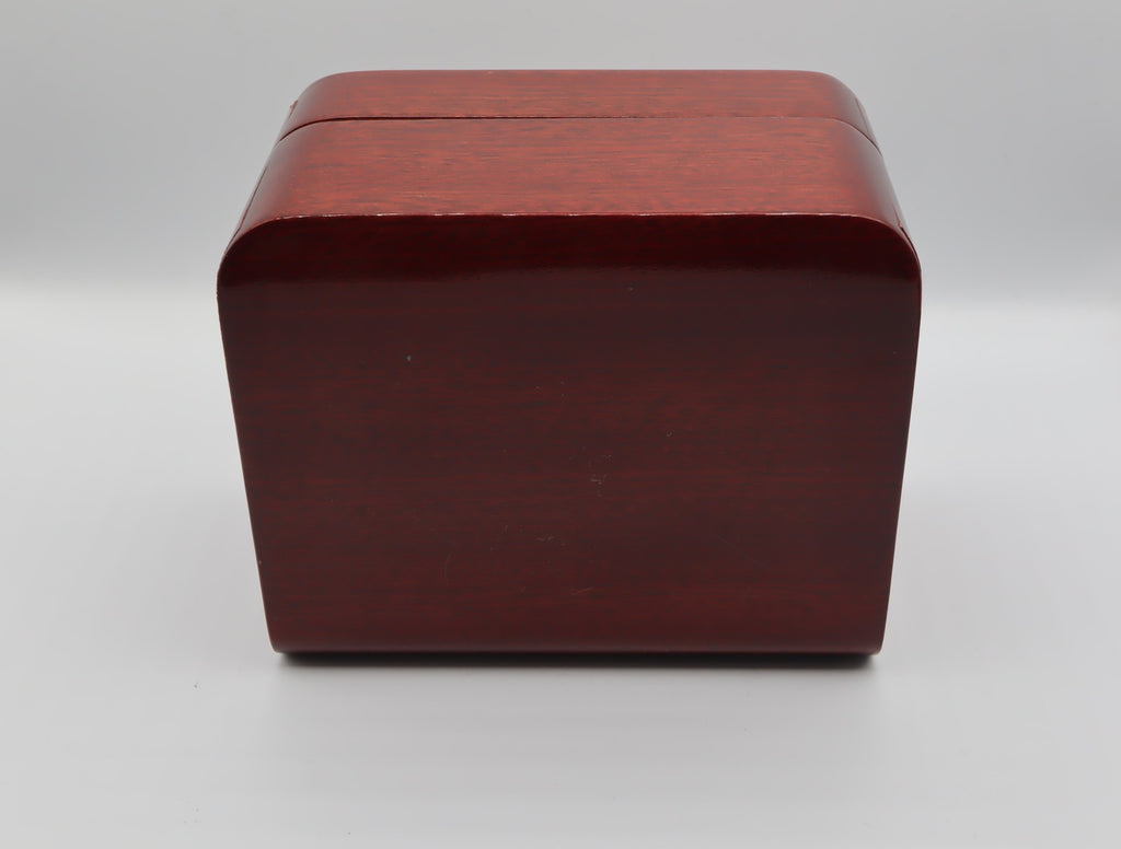 Near MINT Omega Vintage Wooden Watch Box Genuine Case Only From JAPAN #1525