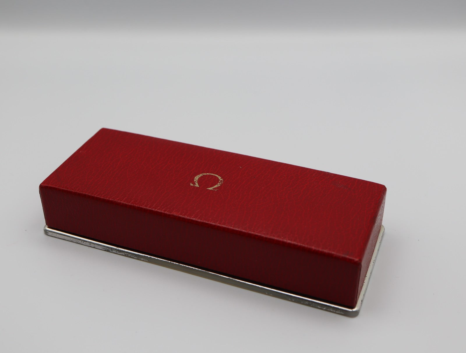 Near MINT Omega Vintage Red Watch Box Genuine Case Only From JAPAN #1503