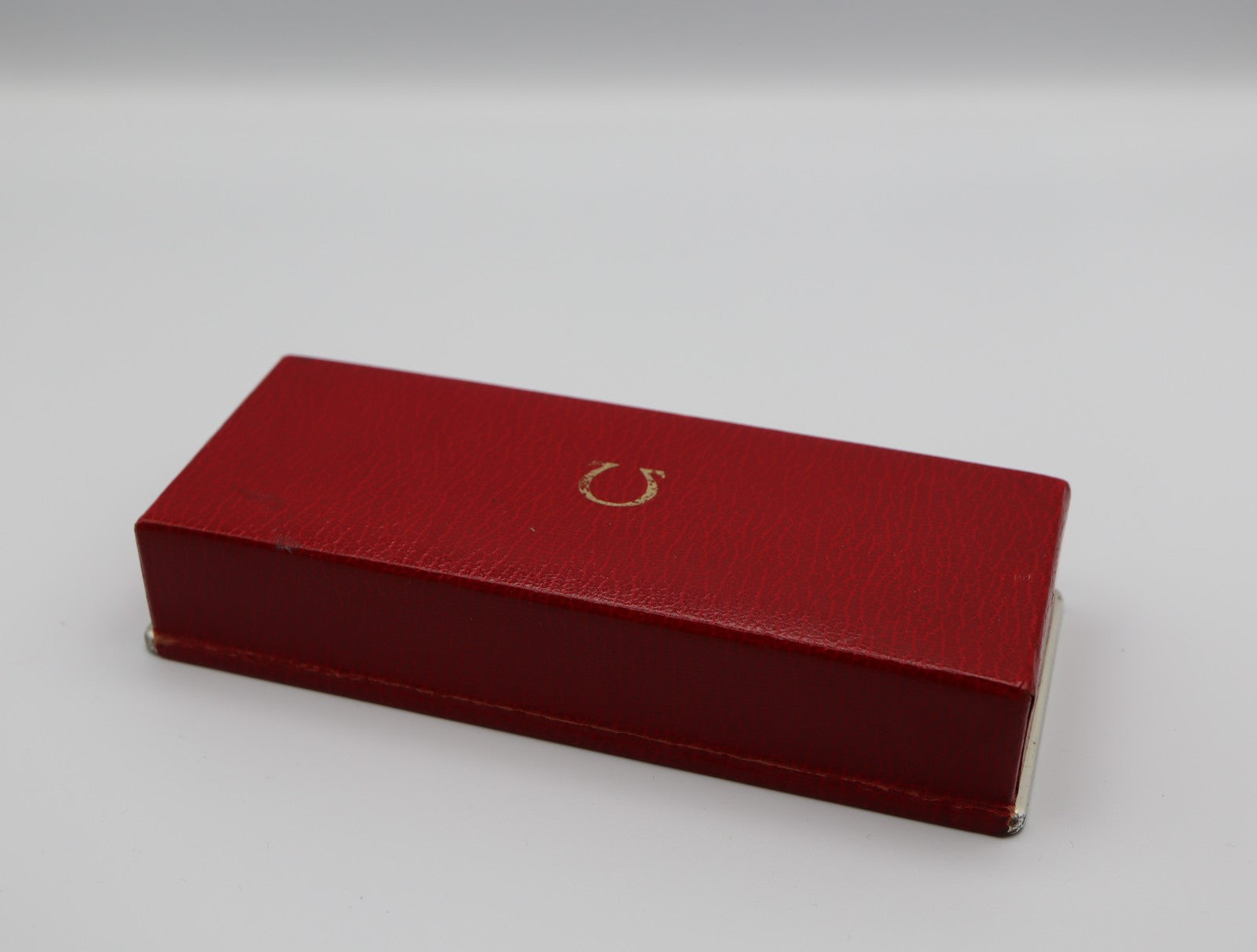 Near MINT Omega Vintage Red Watch Box Genuine Case Only From JAPAN #1503