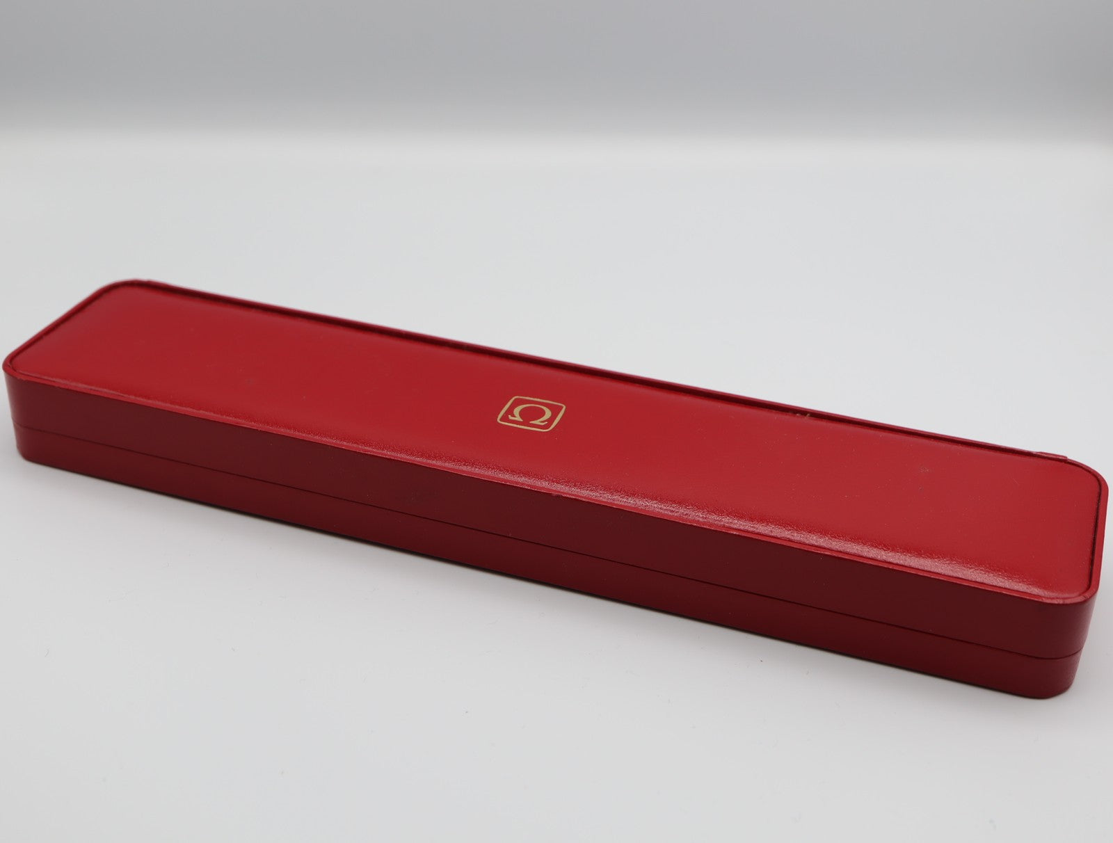 Near MINT Omega Vintage Red Watch Box Genuine Case Only for Men From JAPAN #1528