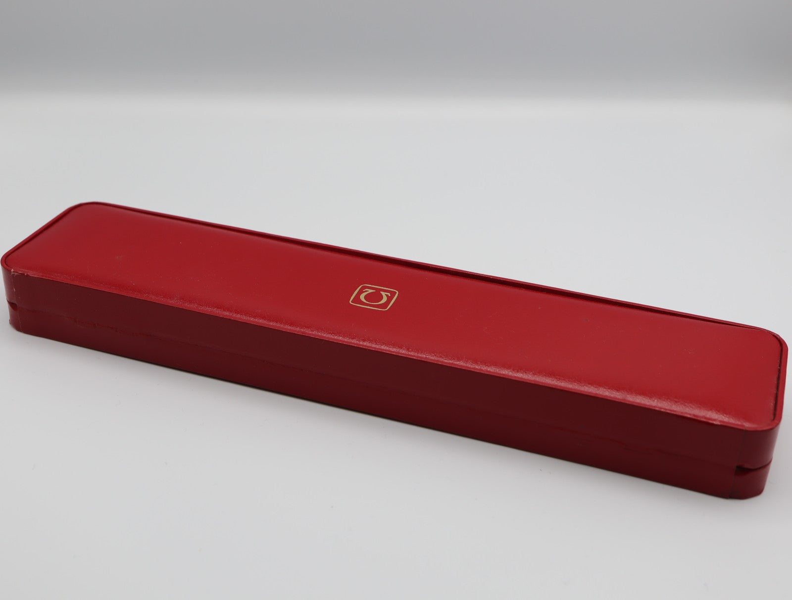 Near MINT Omega Vintage Red Watch Box Genuine Case Only for Men From JAPAN #1528