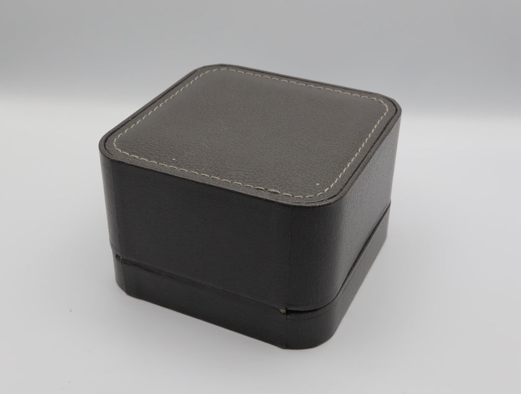 Exc+5 Omega Vintage Gray Watch Box Genuine Case Only Seamaster From JAPAN #1527