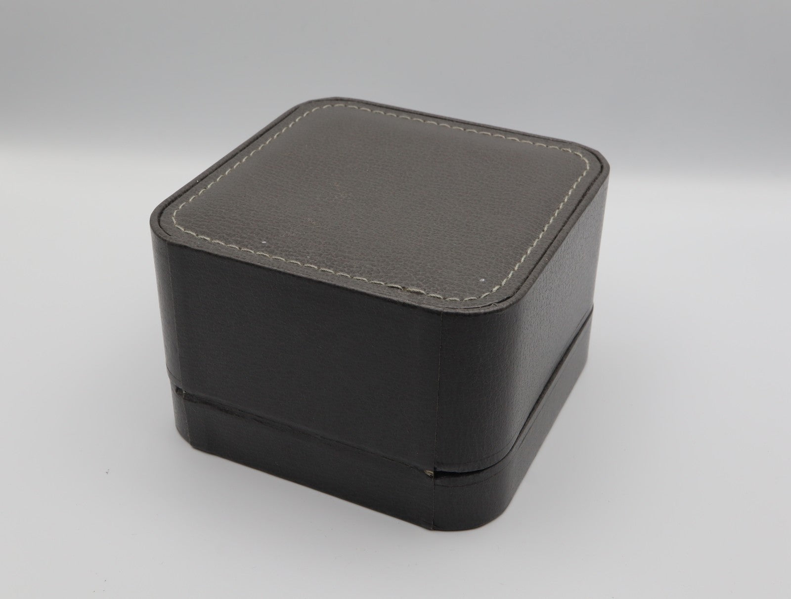 Exc+5 Omega Vintage Gray Watch Box Genuine Case Only Seamaster From JAPAN #1527