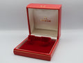 Near MINT Omega Vintage Red Watch Box Genuine Case Only From JAPAN #1535