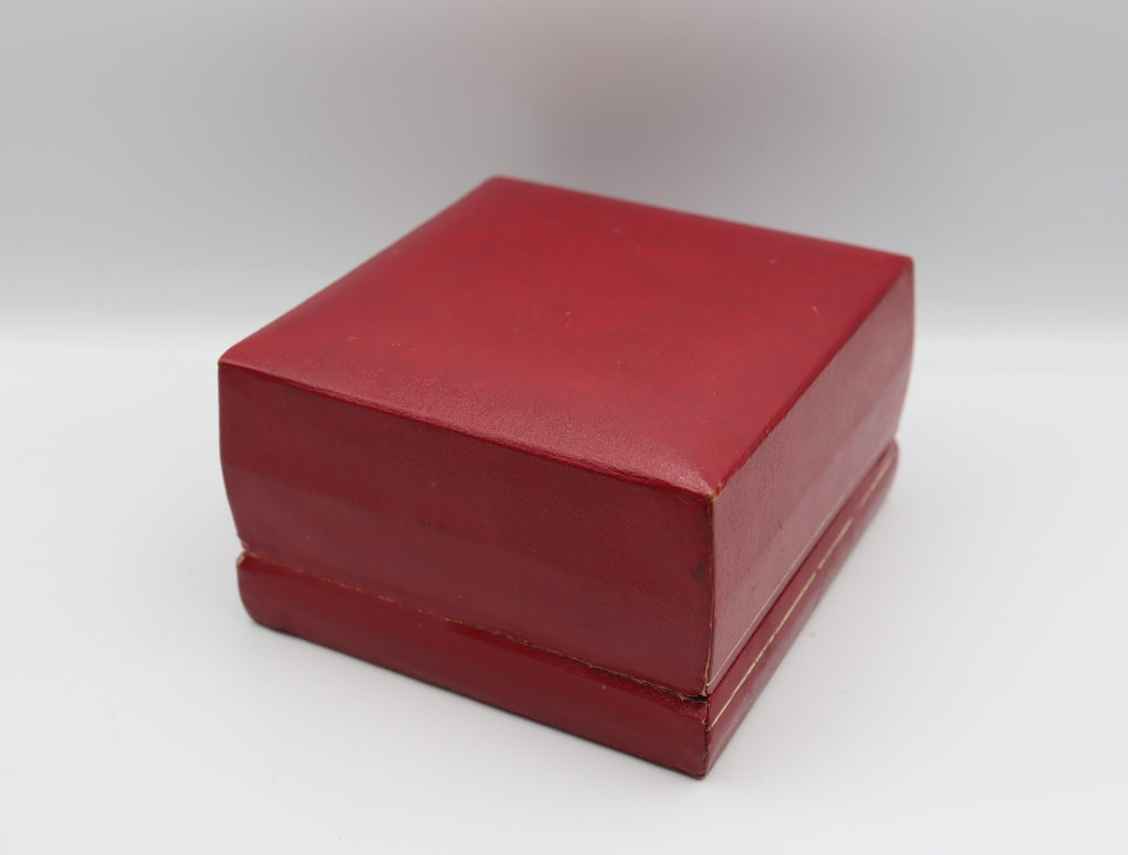 Near MINT Omega Vintage Red Watch Box Genuine Case Only From JAPAN #1536