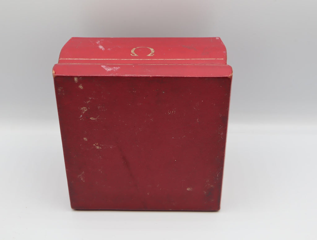 Near MINT Omega Vintage Red Watch Box Genuine Case Only From JAPAN #1536