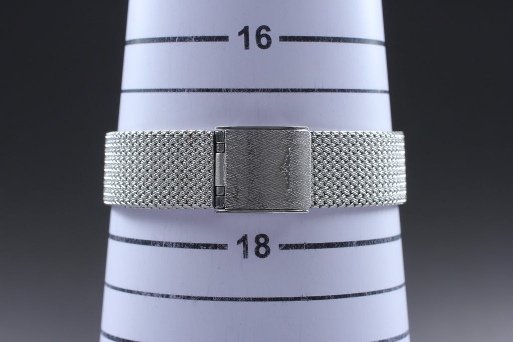 Near MINT Vintage Longines 150 3344 30mm Quartz L 150.4 Silver Dial Men's Watch