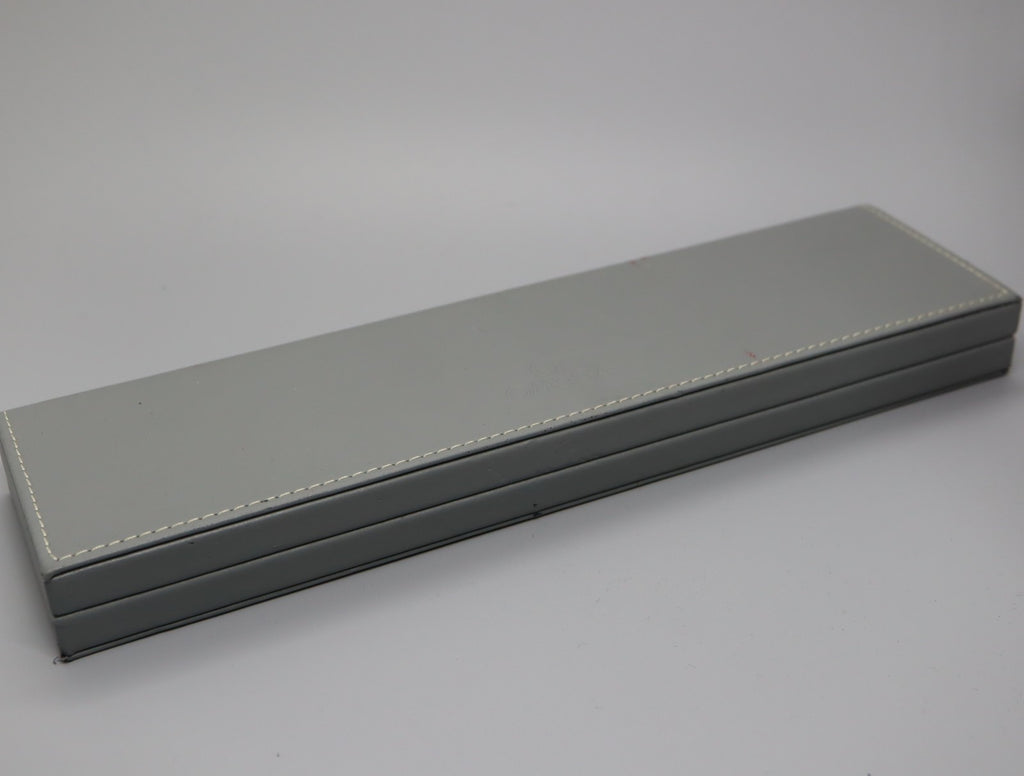 Near MINT Omega Vintage Gray Watch Box Genuine Case Only From JAPAN #1219