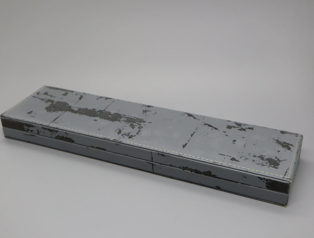 Exc+5 Omega Vintage Gray Watch Box Genuine Case Only From JAPAN #1220