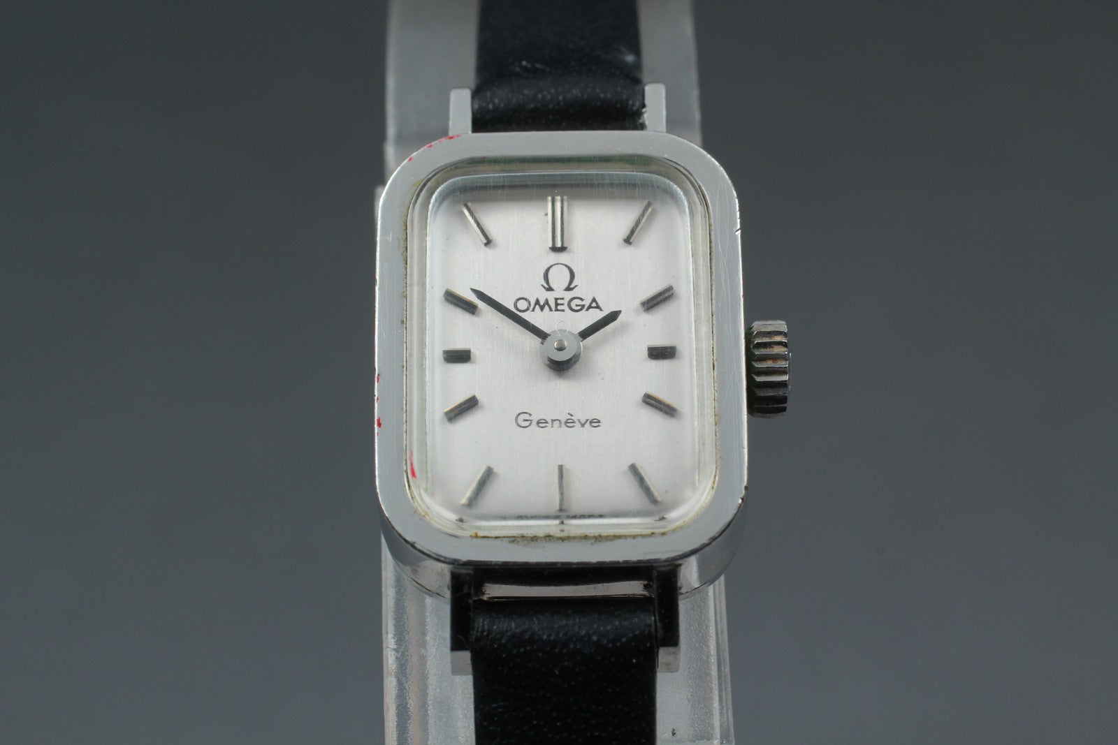 Vintage 1970 [Near MINT] Omega Geneve 511.364 15mm Manual Cal.485 Silver Women's