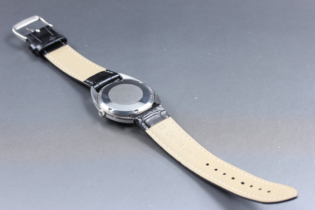 Vintage 1969 Near MINT Omega De ville 166.029 34mm Automatic Cal.565 Silver Men