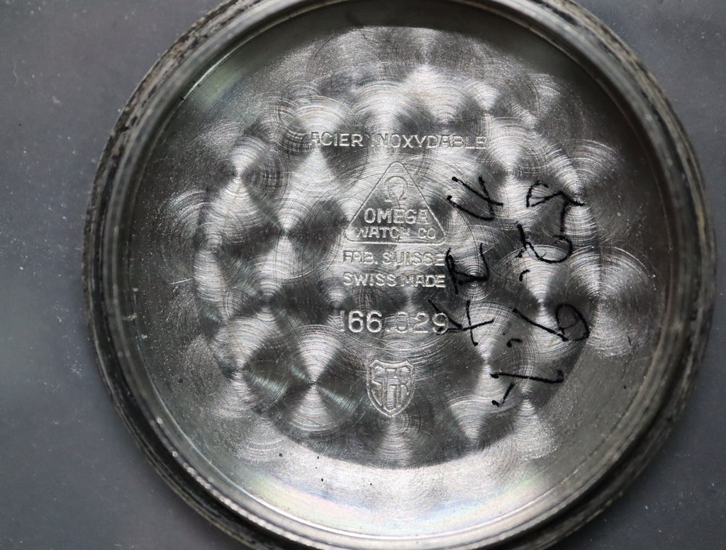 Vintage 1969 Near MINT Omega De ville 166.029 34mm Automatic Cal.565 Silver Men
