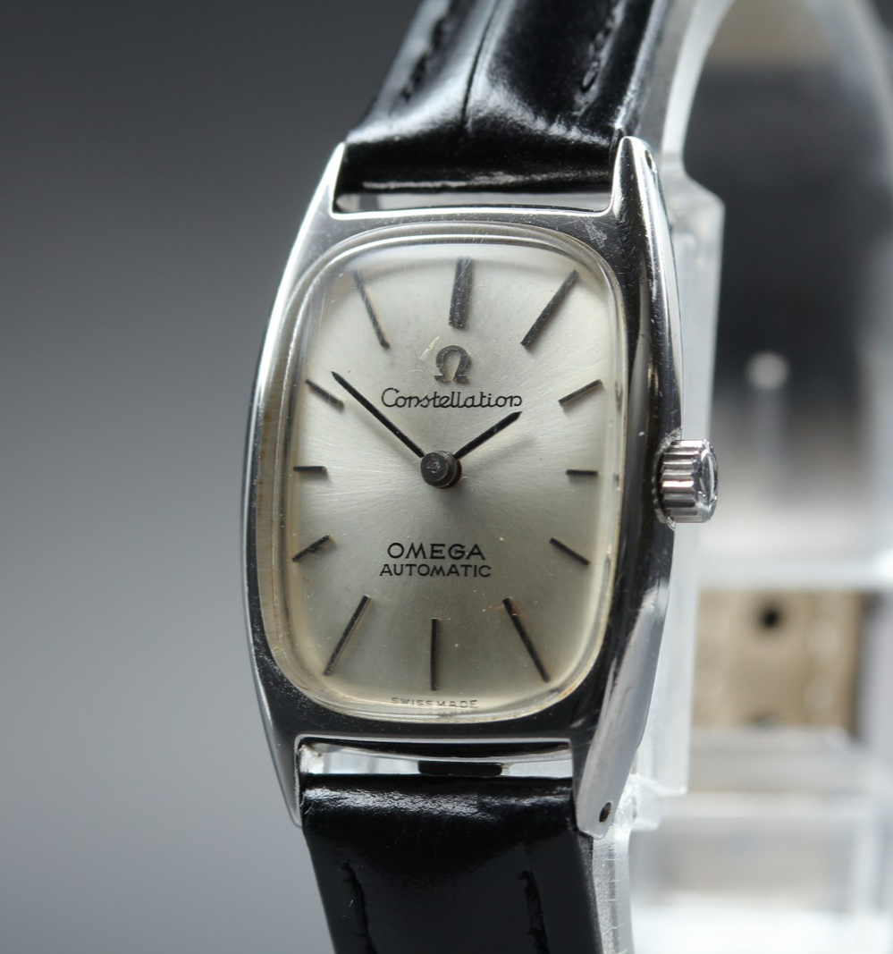 Vintage 1972 [Near MINT] Omega Constellation 551.029 19mm Automatic Silver Women