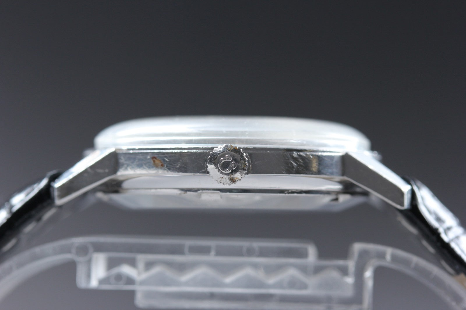 1969 Near MINT OMEGA Seamaster 34mm 166.037 Automatic Cal.565 Silver Men Vintage