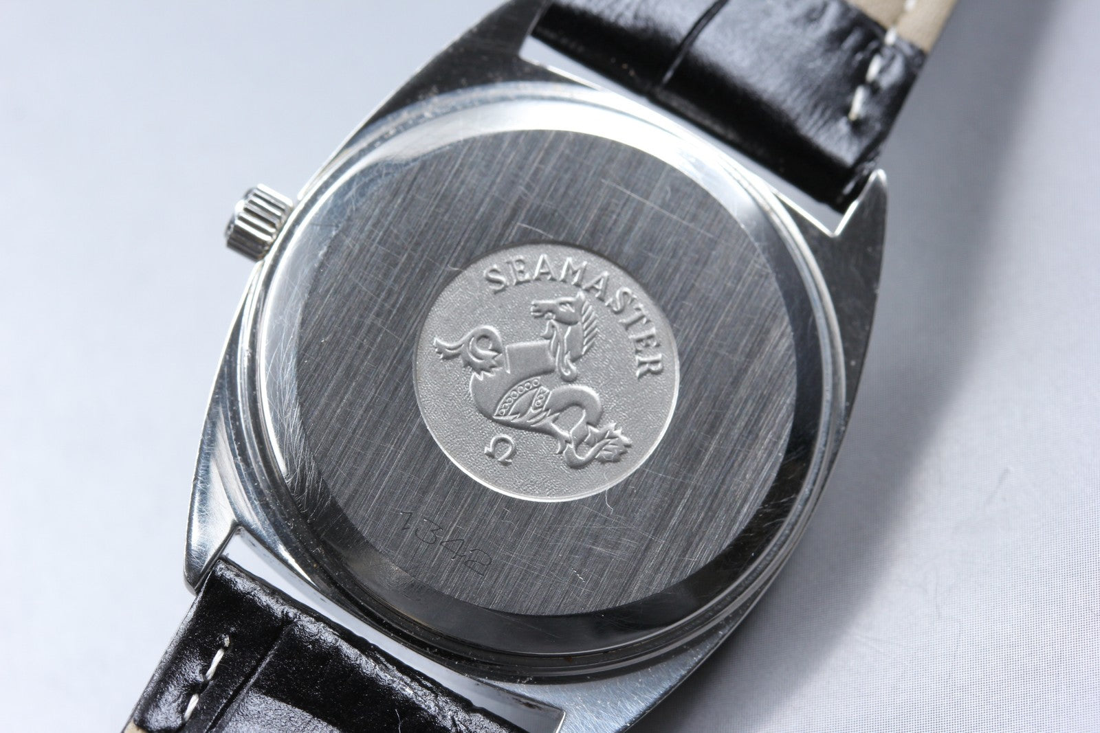 1979 Near MINT OMEGA Seamaster 196.0186 33mm Quartz Cal.1342 Silver Men Vintage