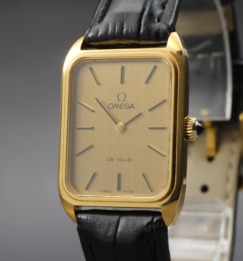 Serviced 1976 Near MINT OMEGA De Ville 23 mm 511.0503 Manual Tank Women Vintage