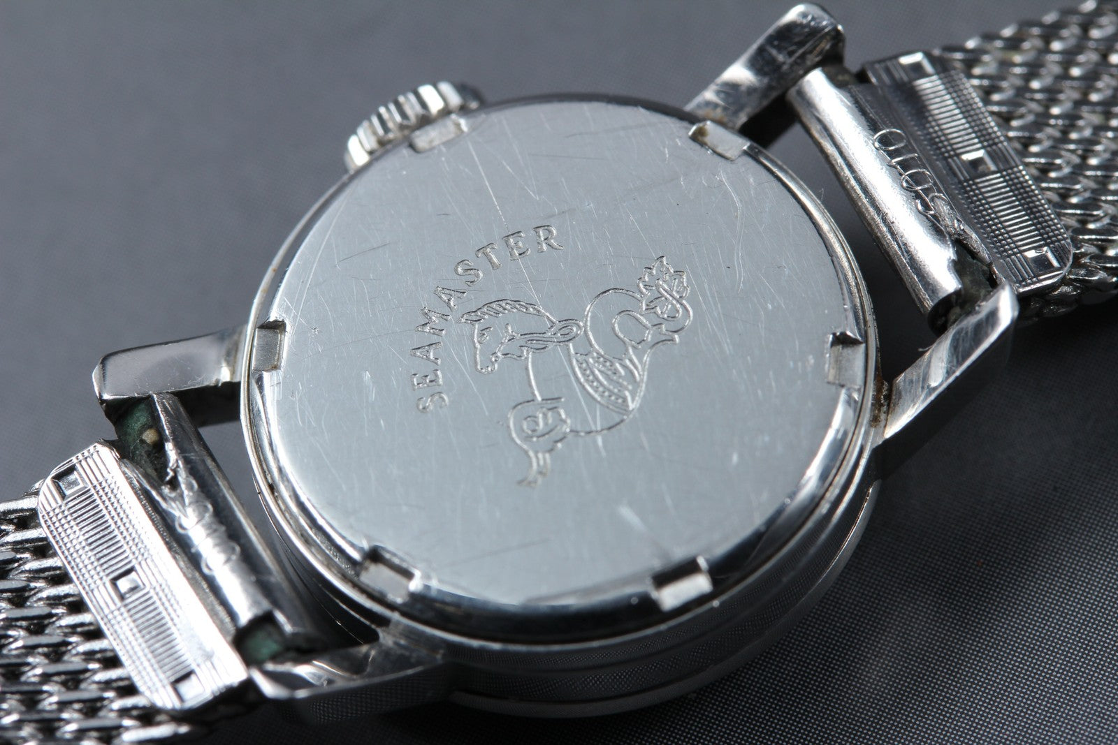 Vintage 1963 Near MINT OMEGA Seamaster Geneve 515.003 19mm Manual Silver Women's