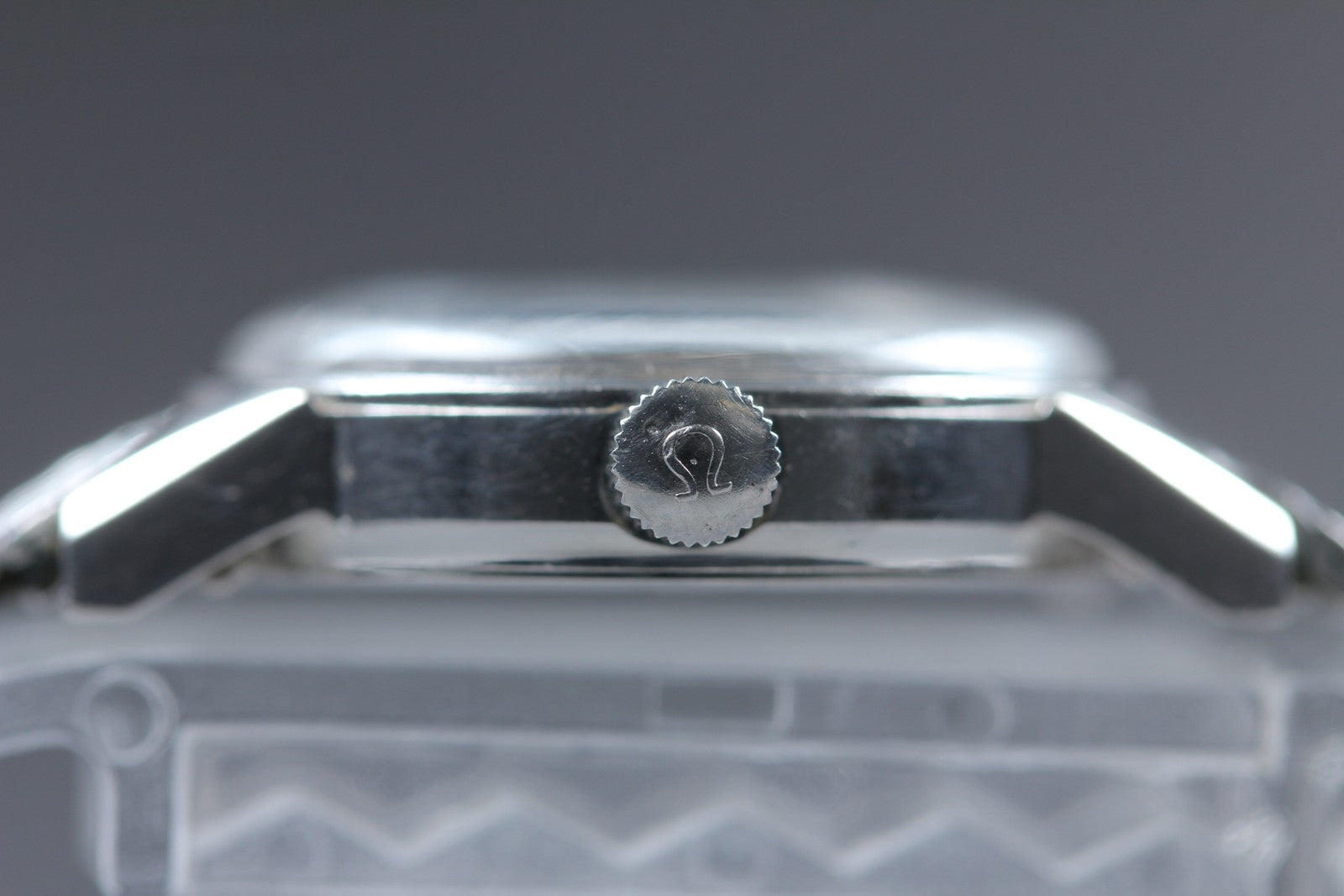 1966 Near MINT OMEGA Seamaster 515.001 22mm Manual Cal.630 Silver Women Vintage