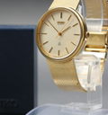 1980 Near MINT / Box SEIKO Dolce Twin Quartz 32mm 9641-7000 Gold Men's Vintage