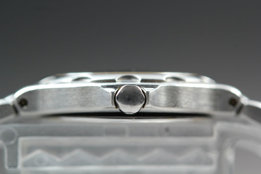 Near MINT LONGINES Conquest 25mm L1.131.4 Quartz Silver Women's Vintage JAPAN