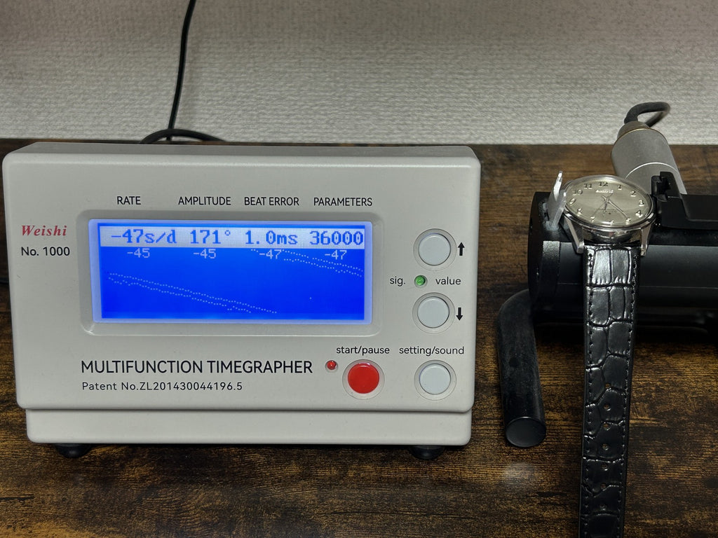 1978 Near MINT SEIKO Lord Marvel 36000 35mm 5740-8000 Manual Silver Men Vintage