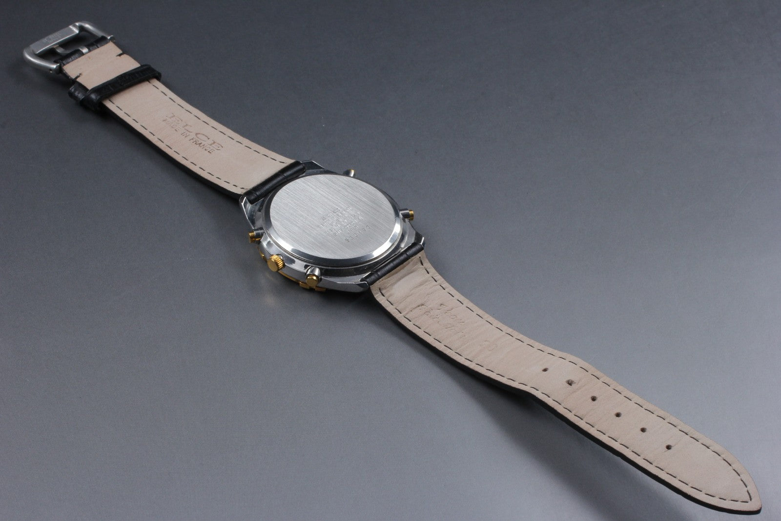 1995 Near MINT SEIKO World Timer 39mm 6M15-0020 Chronograph Quartz Men Vintage