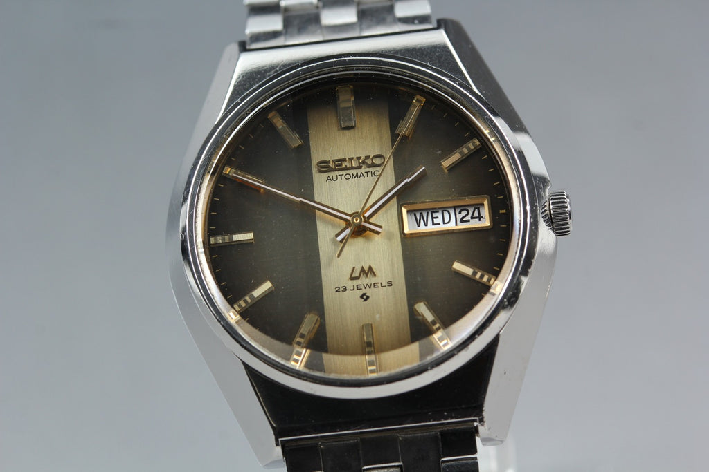 1975 Near MINT SEIKO Lord Matic 36mm 5606-8110 Automatic Bronze Dial Men Vintage