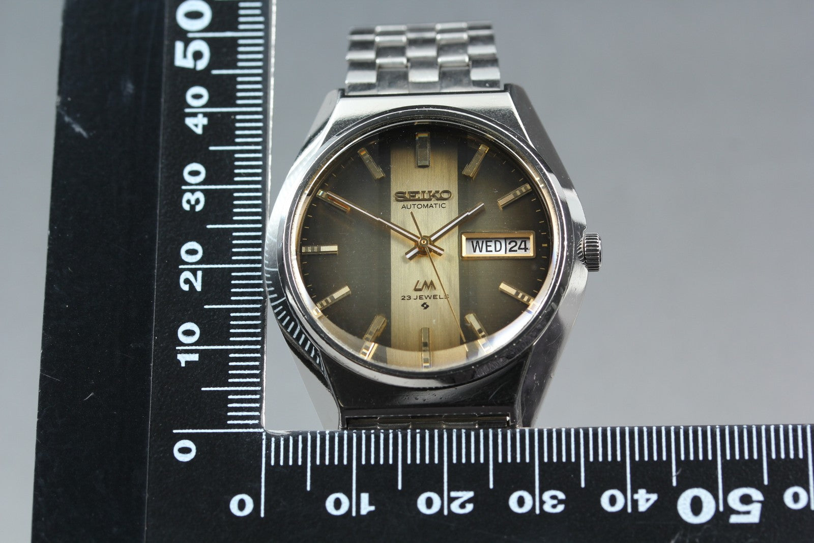 1975 Near MINT SEIKO Lord Matic 36mm 5606-8110 Automatic Bronze Dial Men Vintage
