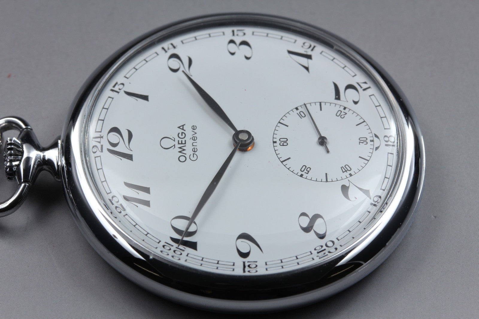 1973 Near MINT OMEGA Geneve Pocket Watch 48mm 121.1740 Manual Cal.960 Vintage