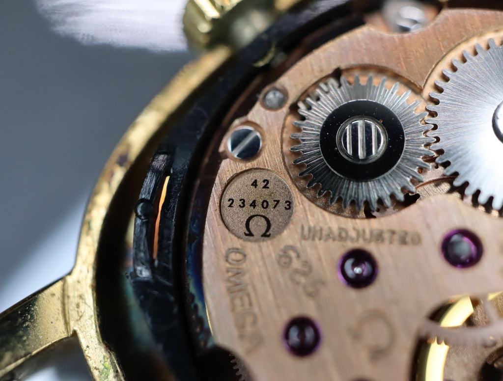 1979 Near MINT OMEGA De Ville 21mm 511.0509 Manual Gold Roman Women's Vintage