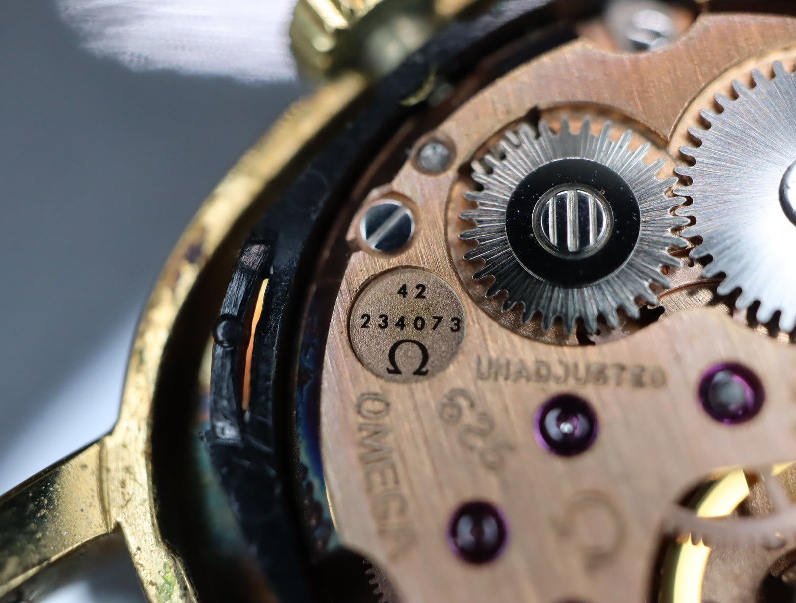 1979 Near MINT OMEGA De Ville 21mm 511.0509 Manual Gold Roman Women's Vintage