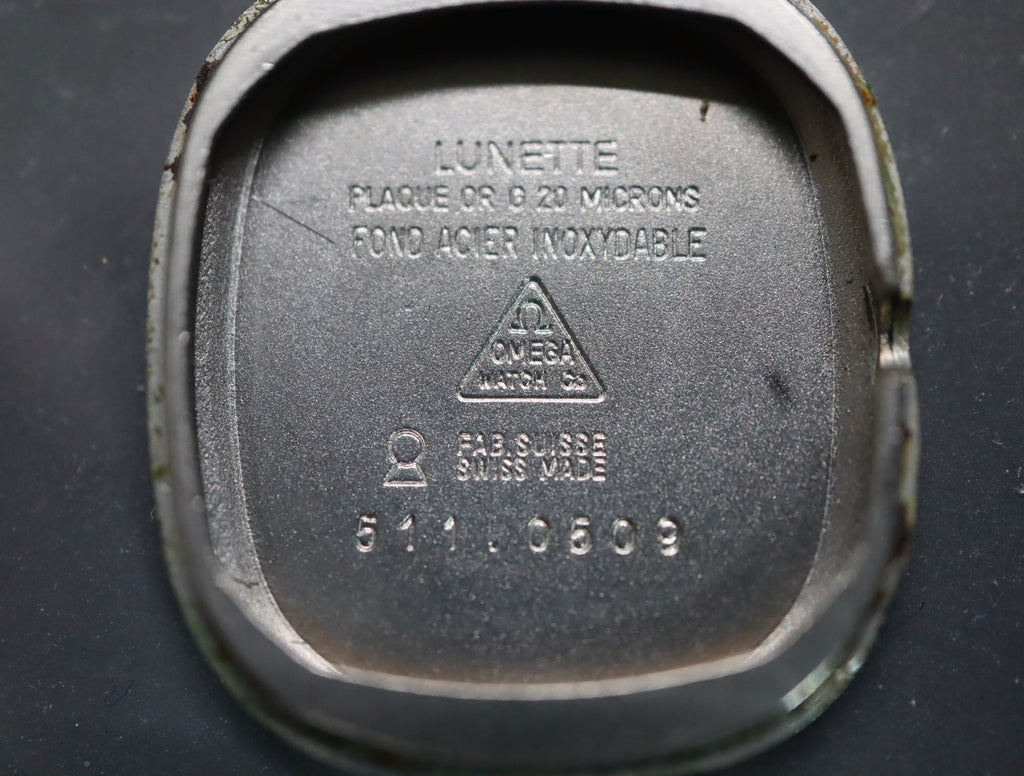 1979 Near MINT OMEGA De Ville 21mm 511.0509 Manual Gold Roman Women's Vintage