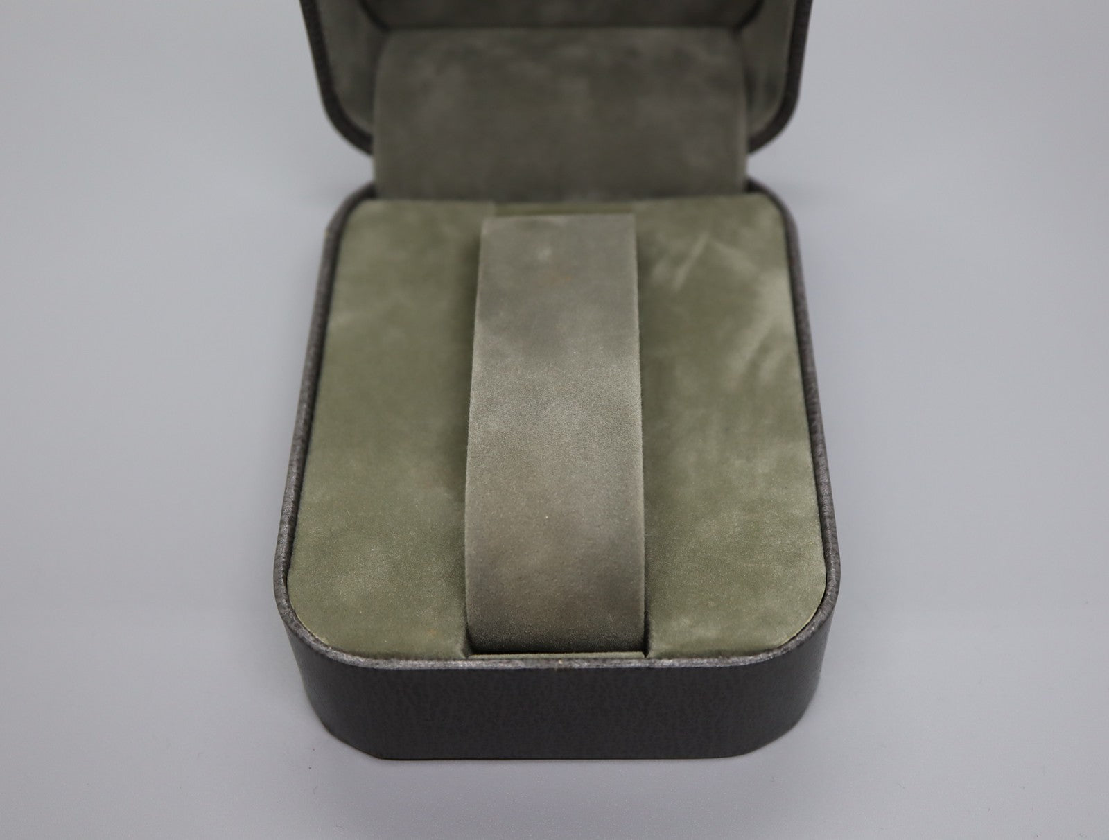 Near MINT OMEGA Vintage Gray Watch Box Genuine Case Constellation From JP #1098