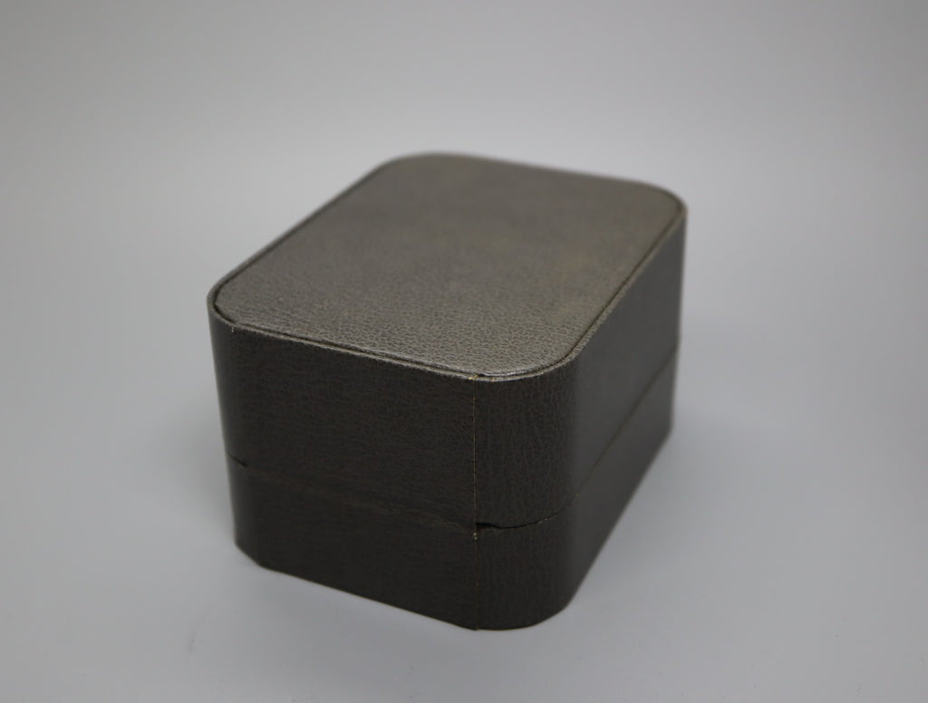 Near MINT OMEGA Vintage Gray Watch Box Genuine Case Constellation From JP #1098