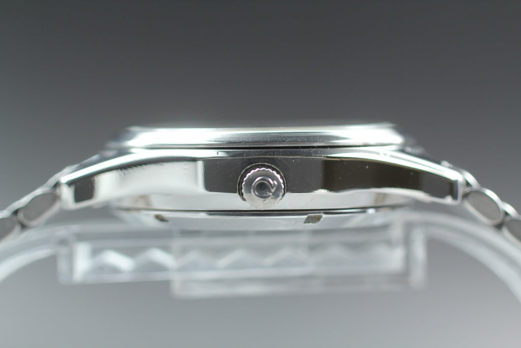 1984 Exc+5 OMEGA Seamaster 166.0279 34mm Automatic Cal.1020 Silver Men's Vintage