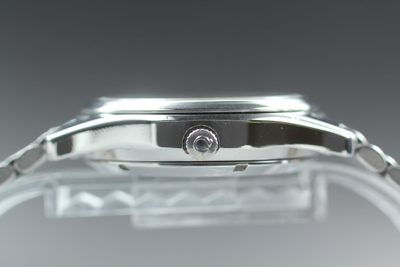 1984 Exc+5 OMEGA Seamaster 166.0279 34mm Automatic Cal.1020 Silver Men's Vintage