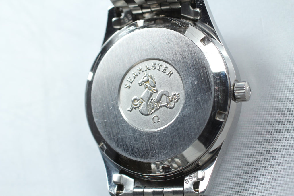 1984 Exc+5 OMEGA Seamaster 166.0279 34mm Automatic Cal.1020 Silver Men's Vintage