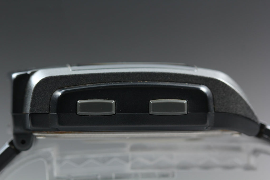 2000s Tested Exc+5 Casio Wrist Camera WQV-1 39mm Quartz Black Gray Men's Vintage