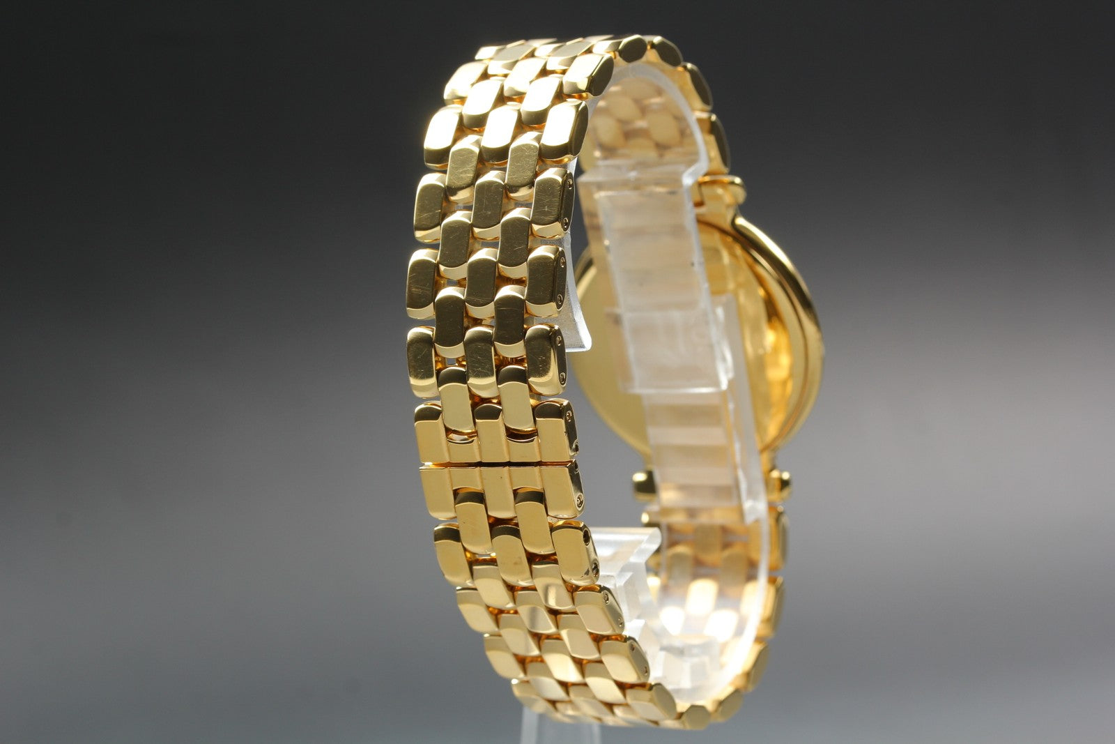 Near MINT Raymond Weil Geneve 9137 33mm Quartz Gold Dial Unisex Vintage JAPAN