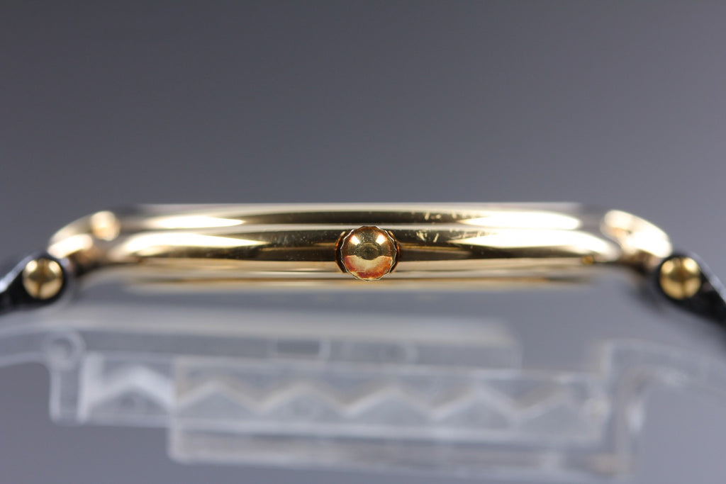 MINT Raymond Weil Geneve 3729 32mm Quartz Gold Dial Unisex Vintage From JAPAN