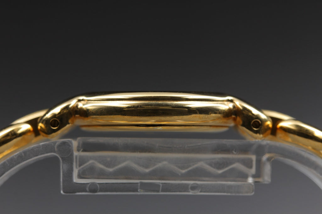 Near MINT Raymond Weil Geneve 24mm 5355 Quartz Gold Dial Women's Vintage JAPAN