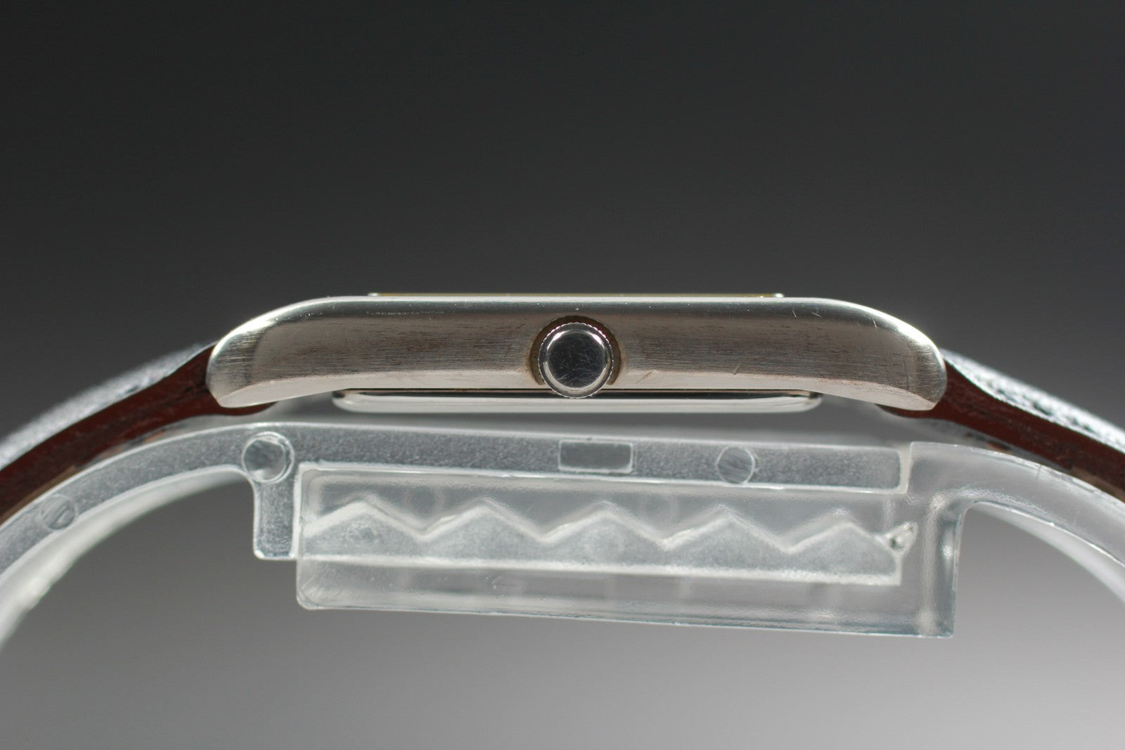 Near MINT Yves Saint Laurent 21mm 5420-F46657 Quartz Roman Tank Women's Vintage